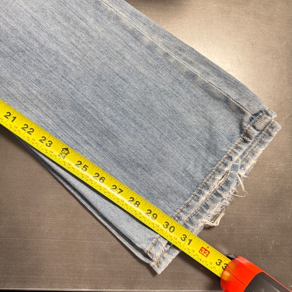 X2 Denim Laboratory Distressed Denim Boot Cut Jeans W31 -‎ 6R - Picture 10 of 13